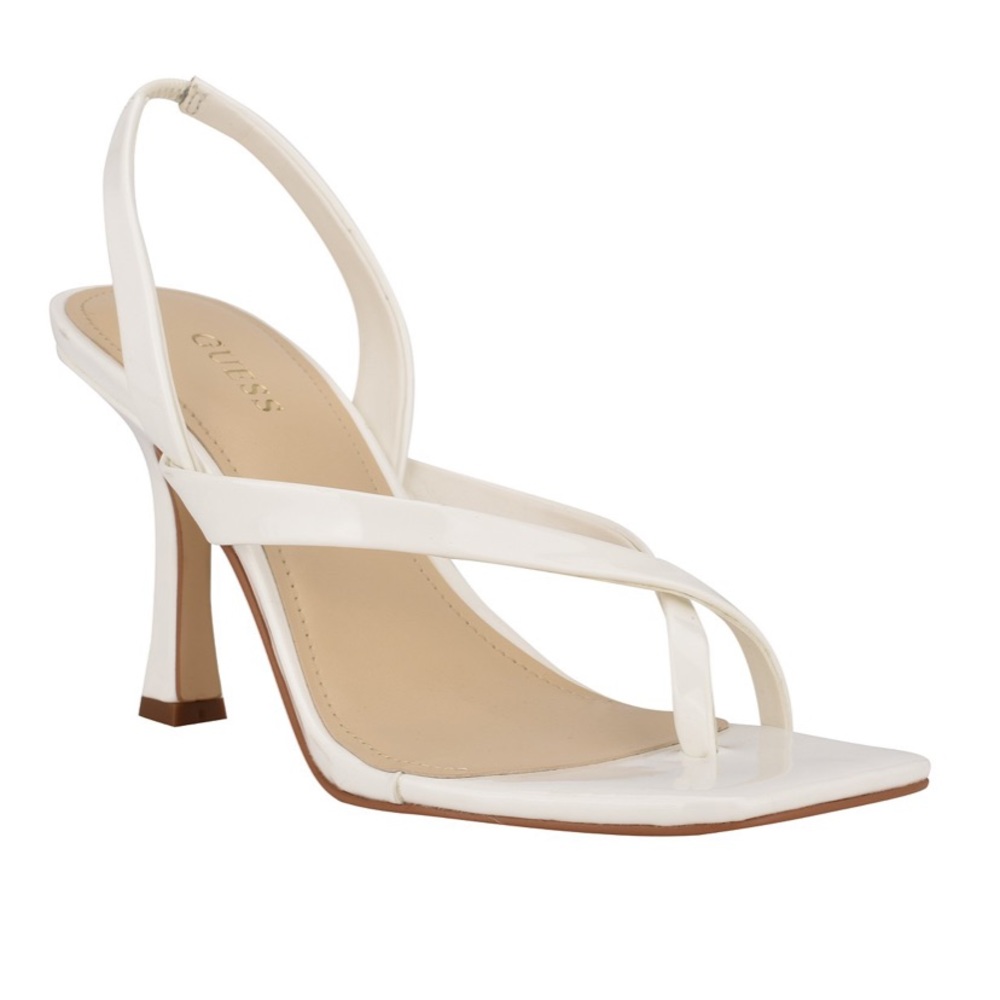 White Guess heels